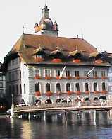 City Hall of Lucerne (1606)
combining Old Swiss with Renaissance Style
