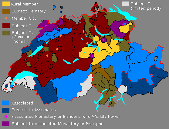 Switzerland before 1798: inequality of the old confederacy